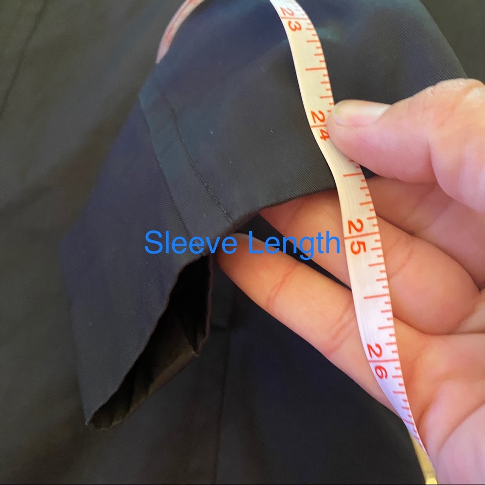 Express Double Breasted Black Trench Coat - Picture 12 of 12